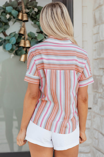 Blouse Short-Sleeves