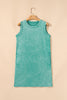 Phalaenopsis Mineral Wash Pocket Tank Mini Dress