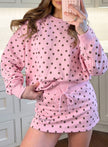 Skirt & Top Set Polka Dot