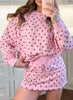 Skirt & Top Set Polka Dot