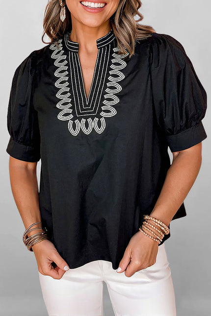Blouse Short Sleeves