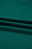 Sea Green Solid Color Pullover Top Varsity Stripe Detail Loose Drawstring Pants Set