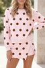 Skirt & Top Set Polka Dot