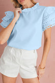 Blouse Short-Sleeves