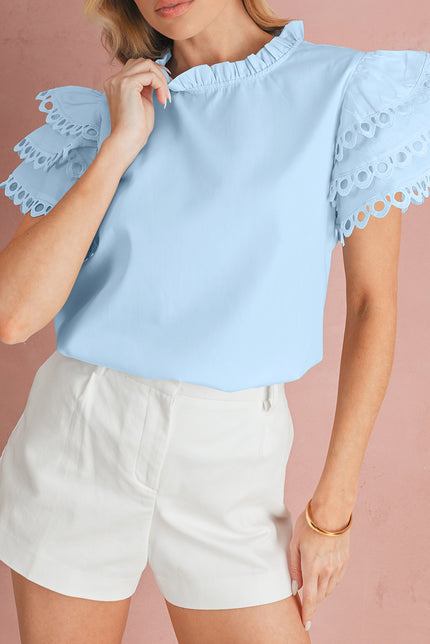 Blouse Short-Sleeves