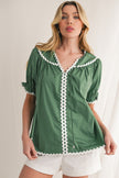 Blouse Short-Sleeves