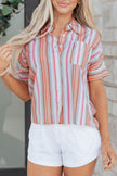 Blouse Short-Sleeves