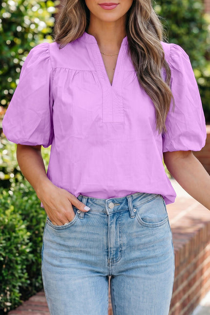 Blouse Short Sleeves