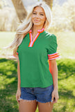 Blouse Short Sleeves
