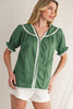Blouse Short-Sleeves