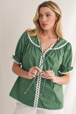 Blouse Short-Sleeves