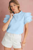 Blouse Short-Sleeves