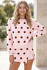 Skirt & Top Set Polka Dot