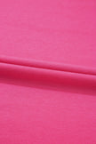Rose Red Vibrant Striped Detail Athleisure 2pcs Short Set