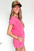 Orchid Bouquet Mineral Wash Cotton Short Set