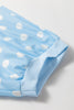 Pink Polka Dot Oversized Top Drawstring Short Set