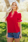 Blouse Short Sleeves