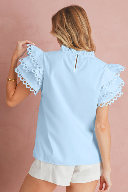 Blouse Short-Sleeves