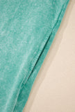 Phalaenopsis Mineral Wash Pocket Tank Mini Dress