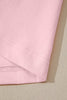 Beige Stitched Detail Loose Tank Top Cotton 2pcs Short Set