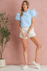 Blouse Short-Sleeves