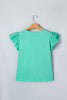 Blouse korte mouwen