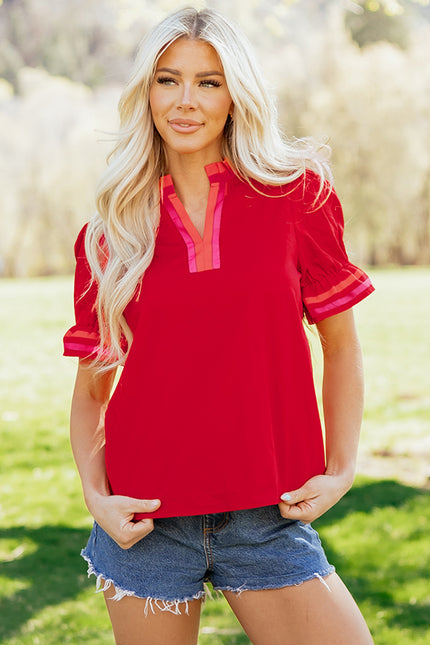Blouse Short Sleeves