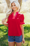 Blouse Short Sleeves