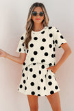Skirt & Top Set Polka Dot