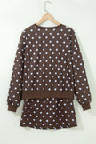 Skirt & Top Set Polka Dot