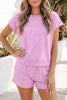 Orchid Bouquet Mineral Wash Cotton Short Set