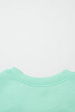 Moonlight Jade Drawstring Elastic Waistband Solid Color Two Piece Casual Set