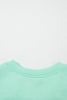 Moonlight Jade Drawstring Elastic Waistband Solid Color Two Piece Casual Set