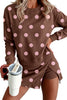 Skirt & Top Set Polka Dot