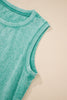 Phalaenopsis Mineral Wash Pocket Tank Mini Dress