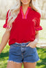 Blouse Short Sleeves