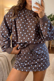 Skirt & Top Set Polka Dot