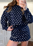 Skirt & Top Set Polka Dot