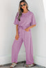 Mint Green Drop Shoulder Boxy Tee and Barrel Pants Set